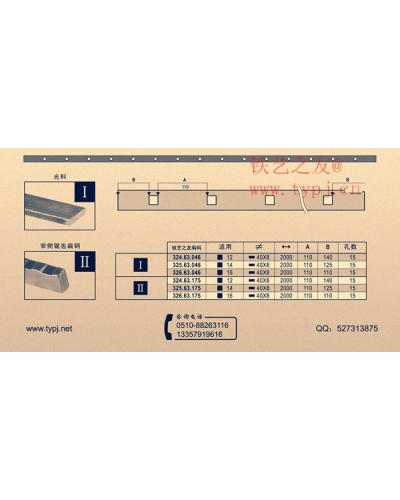 鐵藝材料-&mdash;沖孔扁鐵