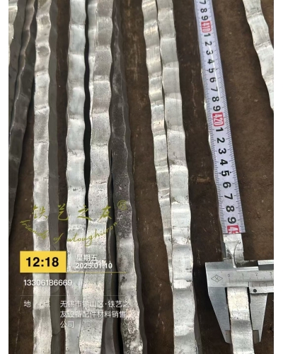 鋁藝鍛打壓花方鋼