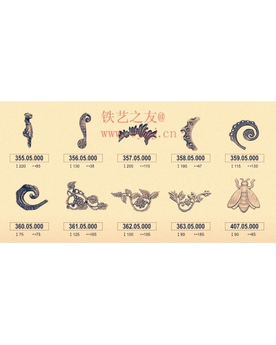 鐵藝熟鐵鑄件